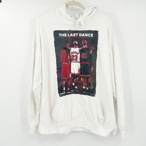 Jon Lauren Mens Jordan Pippen Rodman‎ The Last Dance Chicago Bulls Hoodie 2XL - Picture 1 of 8